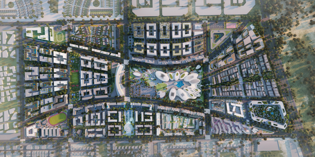 Al Jada 5 Aljada Top view